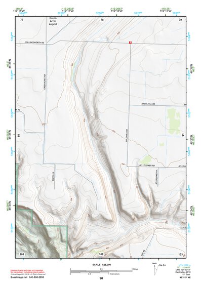 46119NE Page 90 Priest Rapids Topo Preview 1