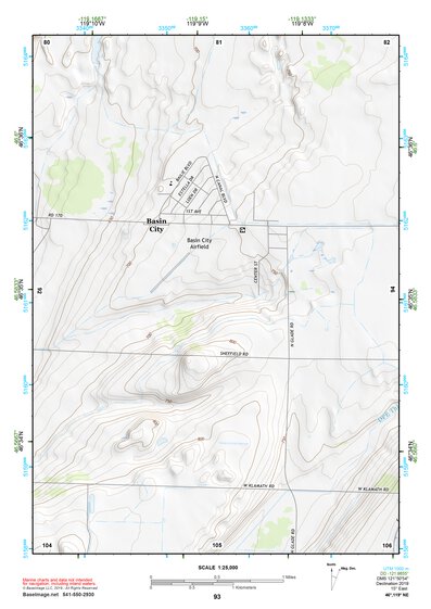 46119NE Page 93 Priest Rapids Topo Preview 1