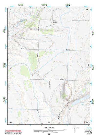 46119NE Page 95 Priest Rapids Topo Preview 1