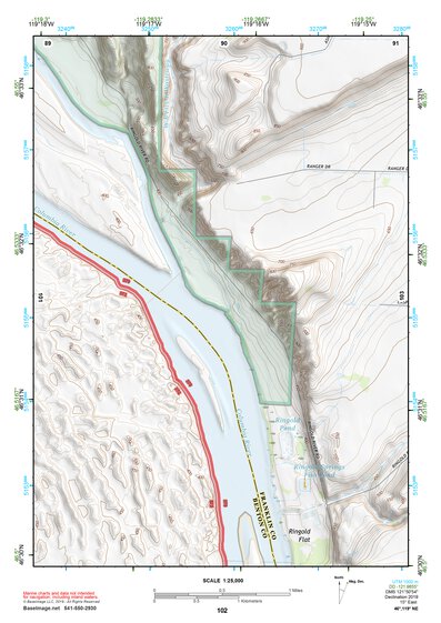 46119NE Page 102 Priest Rapids Topo Preview 1