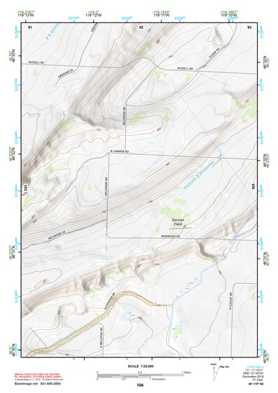 46119NE Page 104 Priest Rapids Topo Preview 1