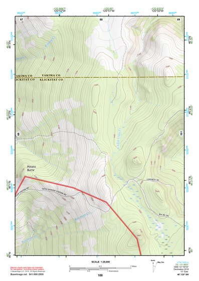 46120SW Page 100 Toppenish Topo Preview 1