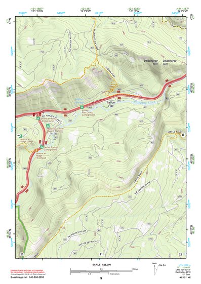46121NE Page 9 Mount Rainier Topo Preview 1