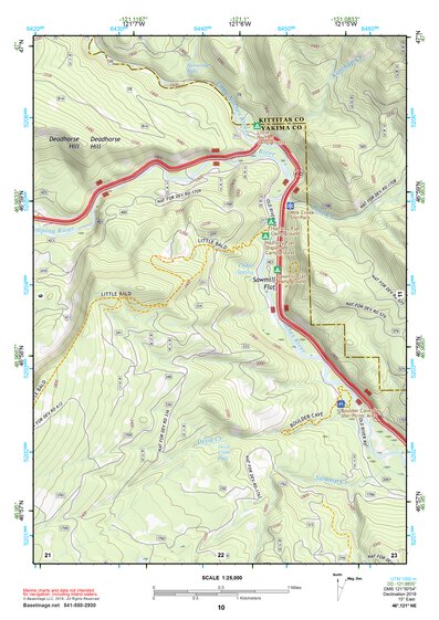 46121NE Page 10 Mount Rainier Topo Preview 1