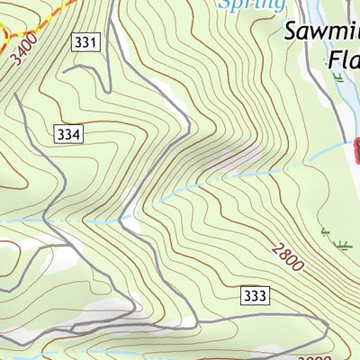 46121NE Page 10 Mount Rainier Topo Preview 2
