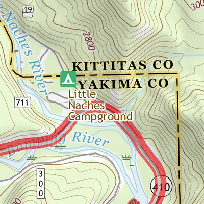 46121NE Page 10 Mount Rainier Topo Preview 3