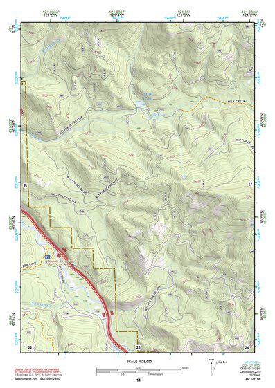 46121NE Page 11 Mount Rainier Topo Preview 1