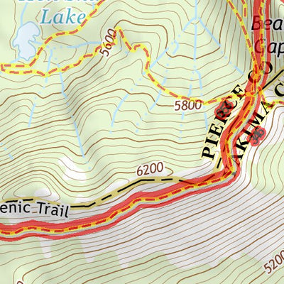 46121NE Page 13 Mount Rainier Topo Preview 2