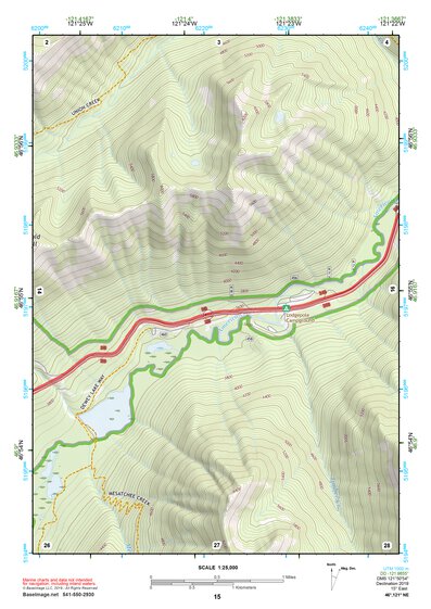 46121NE Page 15 Mount Rainier Topo Preview 1