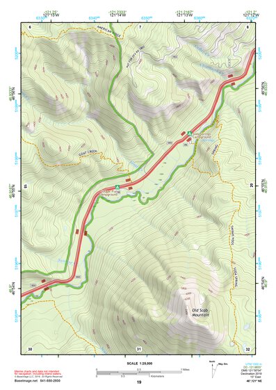 46121NE Page 19 Mount Rainier Topo Preview 1