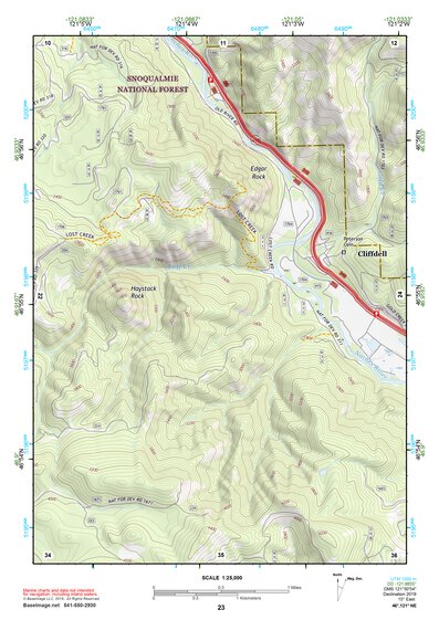 46121NE Page 23 Mount Rainier Topo Preview 1