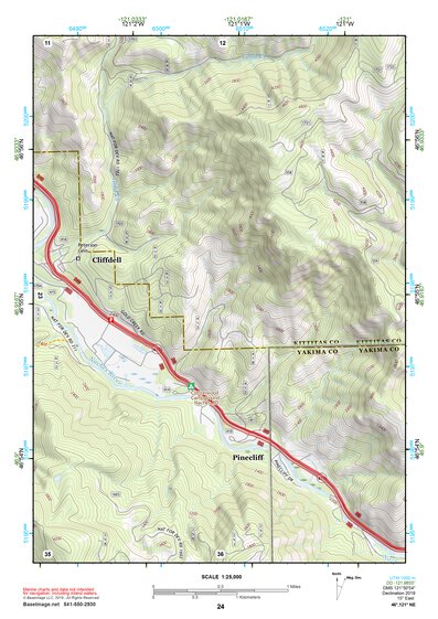 46121NE Page 24 Mount Rainier Topo Preview 1