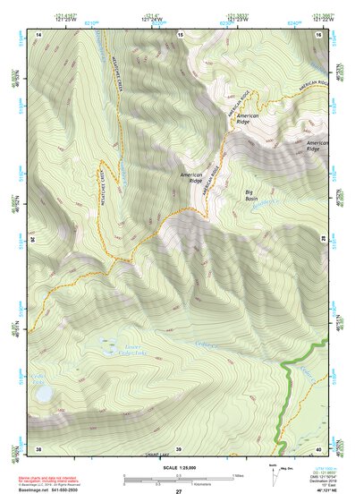 46121NE Page 27 Mount Rainier Topo Preview 1