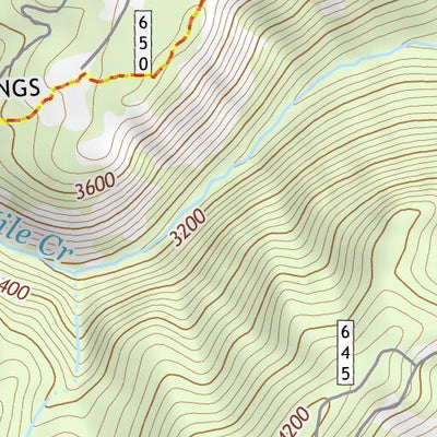46121NE Page 35 Mount Rainier Topo Preview 3