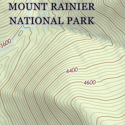 46121NE Page 37 Mount Rainier Topo Preview 3