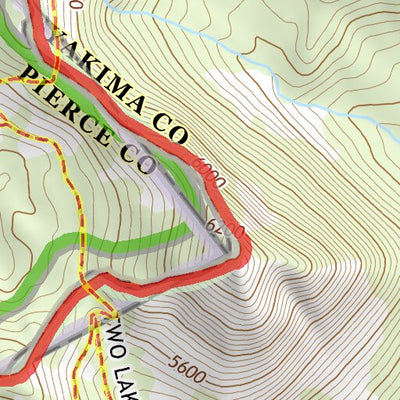 46121NE Page 38 Mount Rainier Topo Preview 3