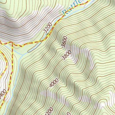 46121NE Page 45 Mount Rainier Topo Preview 3