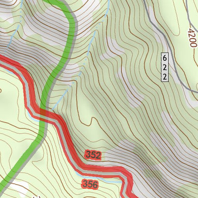 46121NE Page 46 Mount Rainier Topo Preview 3