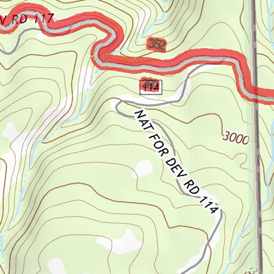 46121NE Page 48 Mount Rainier Topo Preview 2