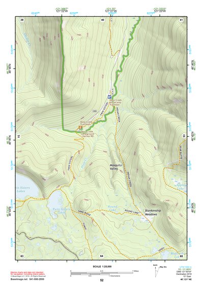 46121NE Page 52 Mount Rainier Topo Preview 1