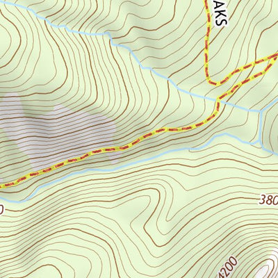 46121NE Page 56 Mount Rainier Topo Preview 2