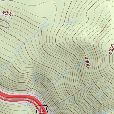46121NE Page 61 Mount Rainier Topo Preview 3