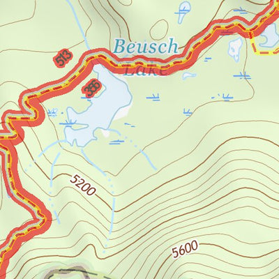 46121NE Page 63 Mount Rainier Topo Preview 2