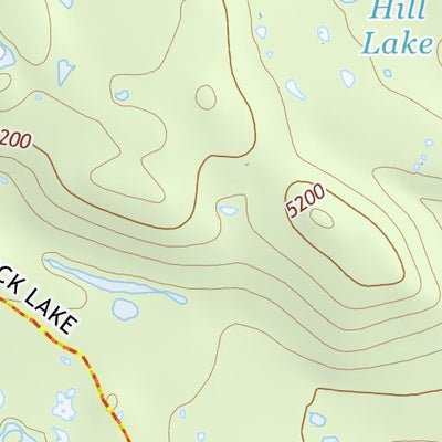 46121NE Page 64 Mount Rainier Topo Preview 2