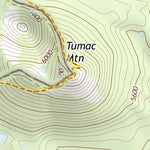 46121NE Page 64 Mount Rainier Topo Preview 3