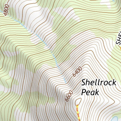46121NE Page 67 Mount Rainier Topo Preview 3