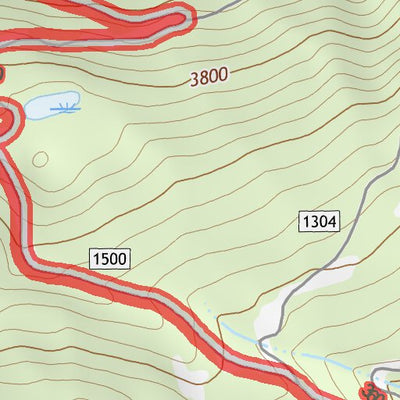 46121NE Page 70 Mount Rainier Topo Preview 2