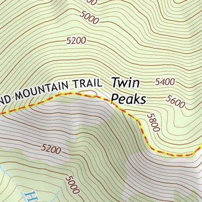 46121NE Page 76 Mount Rainier Topo Preview 2