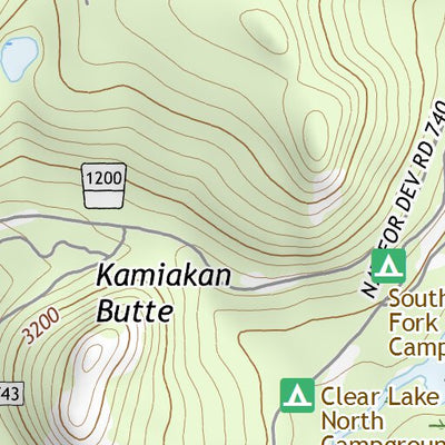 46121NE Page 78 Mount Rainier Topo Preview 2