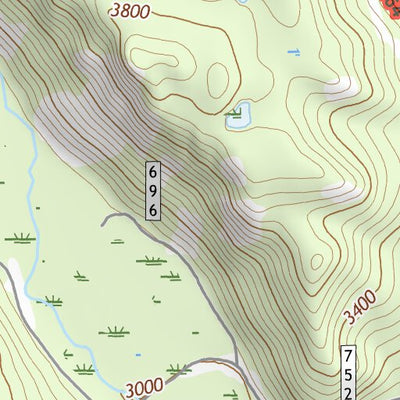 46121NE Page 78 Mount Rainier Topo Preview 3