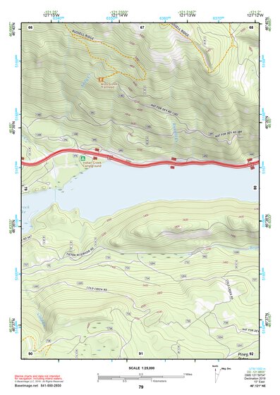 46121NE Page 79 Mount Rainier Topo Preview 1