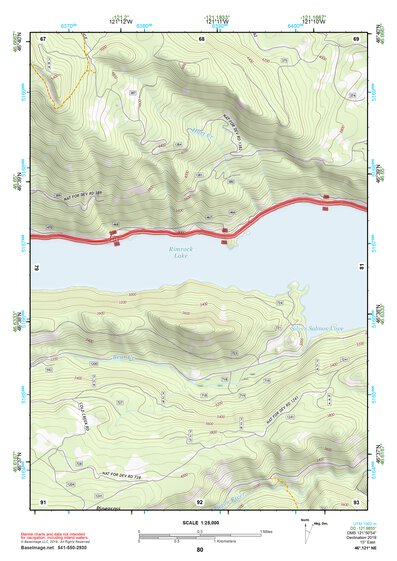 46121NE Page 80 Mount Rainier Topo Preview 1