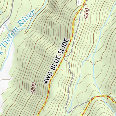 46121NE Page 91 Mount Rainier Topo Preview 2