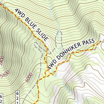 46121NE Page 92 Mount Rainier Topo Preview 3