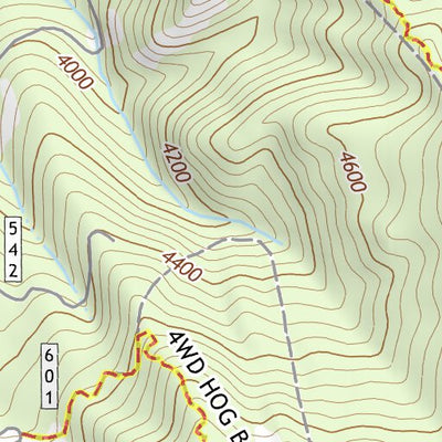 46121NE Page 93 Mount Rainier Topo Preview 3