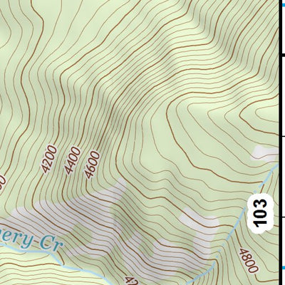 46121NE Page 102 Mount Rainier Topo Preview 3