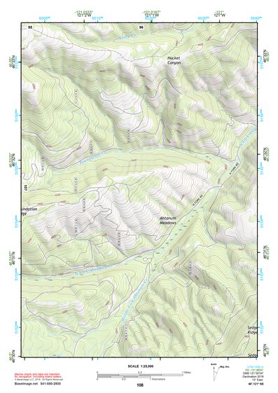 46121NE Page 108 Mount Rainier Topo Preview 1