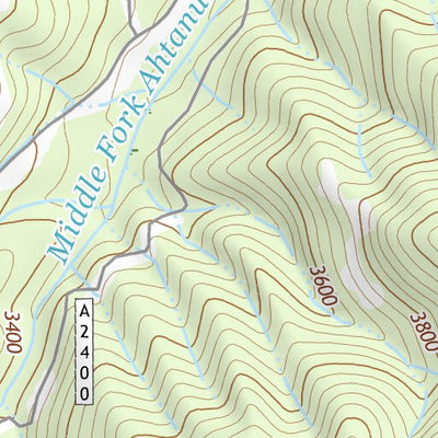 46121NE Page 108 Mount Rainier Topo Preview 3