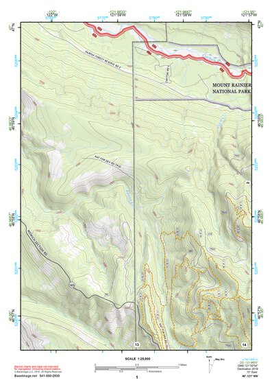 46121NW Page 1 Mount Rainier Topo Preview 1