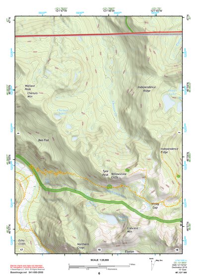 46121NW Page 6 Mount Rainier Topo Preview 1