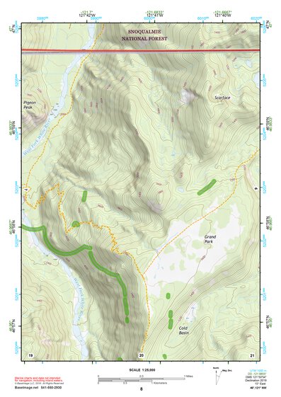 46121NW Page 8 Mount Rainier Topo Preview 1