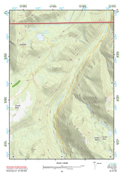 46121NW Page 9 Mount Rainier Topo Preview 1
