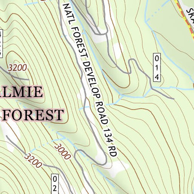 46121NW Page 65 Mount Rainier Topo Preview 2