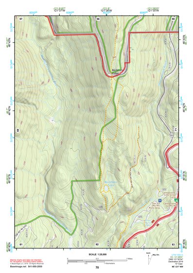 46121NW Page 70 Mount Rainier Topo Preview 1