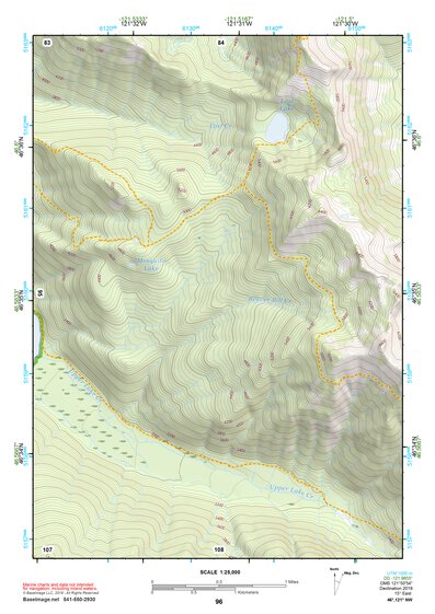 46121NW Page 96 Mount Rainier Topo Preview 1