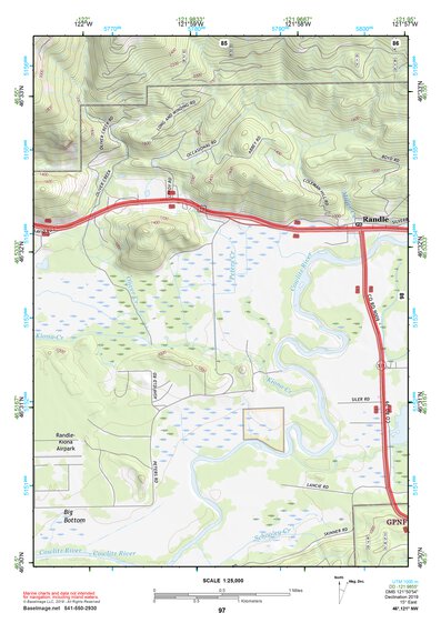 46121NW Page 97 Mount Rainier Topo Preview 1